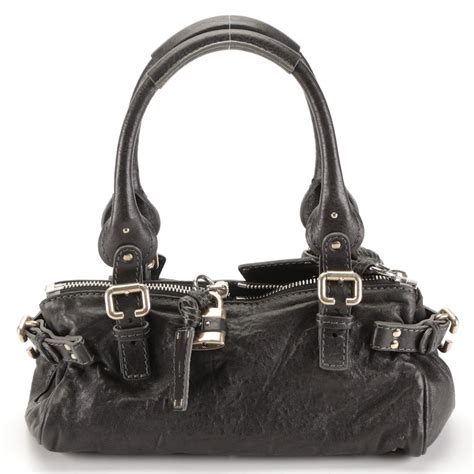 borsa chloe bauletto|chloe leather shoulder bag.